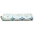 Cartera Zippy Louis Vuitton Monogram Tile Blanco Azul - vista 3