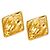 Chanel Coco Mark Vintage Clip-Ohrringe Golden - Ansicht 3