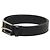 Cintura in pelle da uomo Gucci Guccissima Nero - vista 2