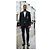 Dolce & Gabbana Black Wool Blend Blazer with Guitar Embellishment - view 2