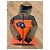 Set tuta da sci Moncler Marrone Nero Arancione - vista 2
