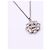 Chanel Coco Mark Flower Halskette Silber - Ansicht 6