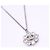 Chanel Coco Mark Flower Halskette Silber - Ansicht 7