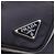 Sac à une épaule Prada Re-Nylon avec logo triangle Noir - vue 11