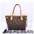 Louis Vuitton Monogram Neverfull PM Handtasche Braun Beige - Ansicht 3