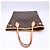 Louis Vuitton Monogram Neverfull PM Handtasche Braun Beige - Ansicht 8
