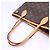 Louis Vuitton Monogram Neverfull PM Handtasche Braun Beige - Ansicht 9