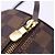 Borsa Louis Vuitton Damier Papillon Marrone Beige - vista 11