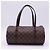 Borsa Louis Vuitton Damier Papillon Marrone Beige - vista 2