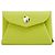 Moynat Paris Tarjetero de cuero verde lima