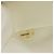 Chanel Vintage Classic Double Flap Quilted Lambskin Small Bianco - vista 4