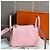 Hermès Hermes mini lindy Rosa - vista 2