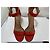 Hermès Sandálias Camurça Laranja Vermelho Saltos Altos - vista 4