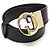 Cintura reversibile GUCCI Interlocking G Marrone Nero
