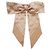 Scrunchie in seta Gucci in beige e rosa