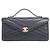 Borsa a mano in pelle Chanel AS6044 Nero