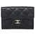 Cartera Chanel Timeless Classic Line AP0230 Negro Burdeos