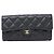 Cartera Chanel Timeless Classic Line AP0241 Negro Burdeos