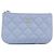 Borsa Pouch Chanel Timeless Classic Line AP4020 Blu chiaro
