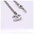Collana Chanel Coco Mark Argento - vista 9
