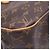 Bolsa Louis Vuitton Monogram Batignolles Horizontal Marrom Bege - vista 11