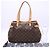 Bolsa Louis Vuitton Monogram Batignolles Horizontal Marrom Bege - vista 3