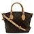 Bolsa Louis Vuitton Monogram Neo Lockit PM Marrom Bege