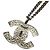 Collana CHANEL Coco Mark in argento e avorio Crudo - vista 2