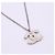 Collana CHANEL Coco Mark in argento e avorio Crudo - vista 4
