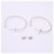 Autre Marque Pendientes de aro Tiffany T Wire Plata - vista 7