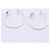 Autre Marque Pendientes de aro Tiffany T Wire Plata - vista 8