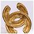 Chanel Coco Mark vergoldete Brosche Golden - Ansicht 13