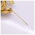Chanel Coco Mark vergoldete Brosche Golden - Ansicht 9