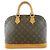 Louis Vuitton Monogram Alma PM Handtasche Braun