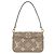 Borsa a tracolla Louis Vuitton Bicolor Monogram Empreinte Diane Grigio Crudo - vista 2