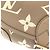 Borsa a tracolla Louis Vuitton Bicolor Monogram Empreinte Diane Grigio Crudo - vista 3