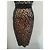 Vestido con panel de estampado de leopardo Dolce & Gabbana Gris - vista 4