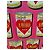 Vestido de seda Dolce & Gabbana con estampado Amore Rosa Blanco Roja Dorado - vista 5