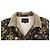 R13 Giacca da lavoro cropped Skull Camo Moleskin - Brown Marrone Multicolore - vista 3