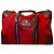 Gucci Borse weekend con zip GG Canvas e pelle XL Bordò