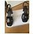 Sandali con tacco Guess neri con borchie dorate Nero - vista 8
