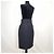 Falda Tubo Gianni Versace Couture 1988 de Lana Gris - vista 2