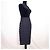 Falda Tubo Gianni Versace Couture 1988 de Lana Gris - vista 6