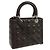 Christian Dior Lady Dior Cannage Quilt Lambskin Medium Marrone - vista 2