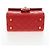 Chanel Vintage Mademoiselle Top Handle Flap Quilted Leather Small Rosso - vista 4