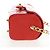 Chanel Vintage Mademoiselle Top Handle Flap Quilted Leather Small Rosso - vista 6