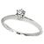 Autre Marque Tiffany & Co. Platin-Solitärring mit Diamant - Ansicht 5