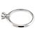 Autre Marque Tiffany & Co. Platin-Ring mit Diamant - Ansicht 3