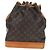 Noe Louis Vuitton Noé Canvas GM Castaño - vista 2