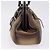 Prada Frame Satchel mit Gürtel aus Metallic-Leder Golden - Ansicht 5